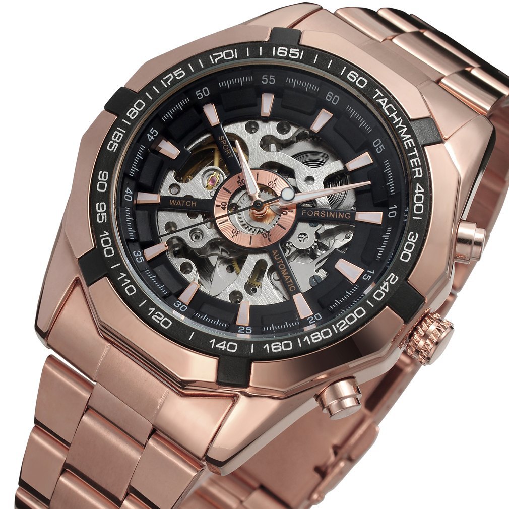 American Men's Fashion Watches Automatic Mechanical Watches
