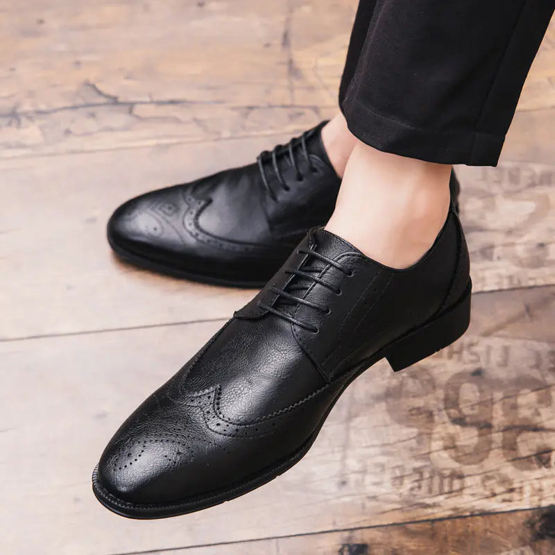 Pointed Toe Business Dress Shoes for Men